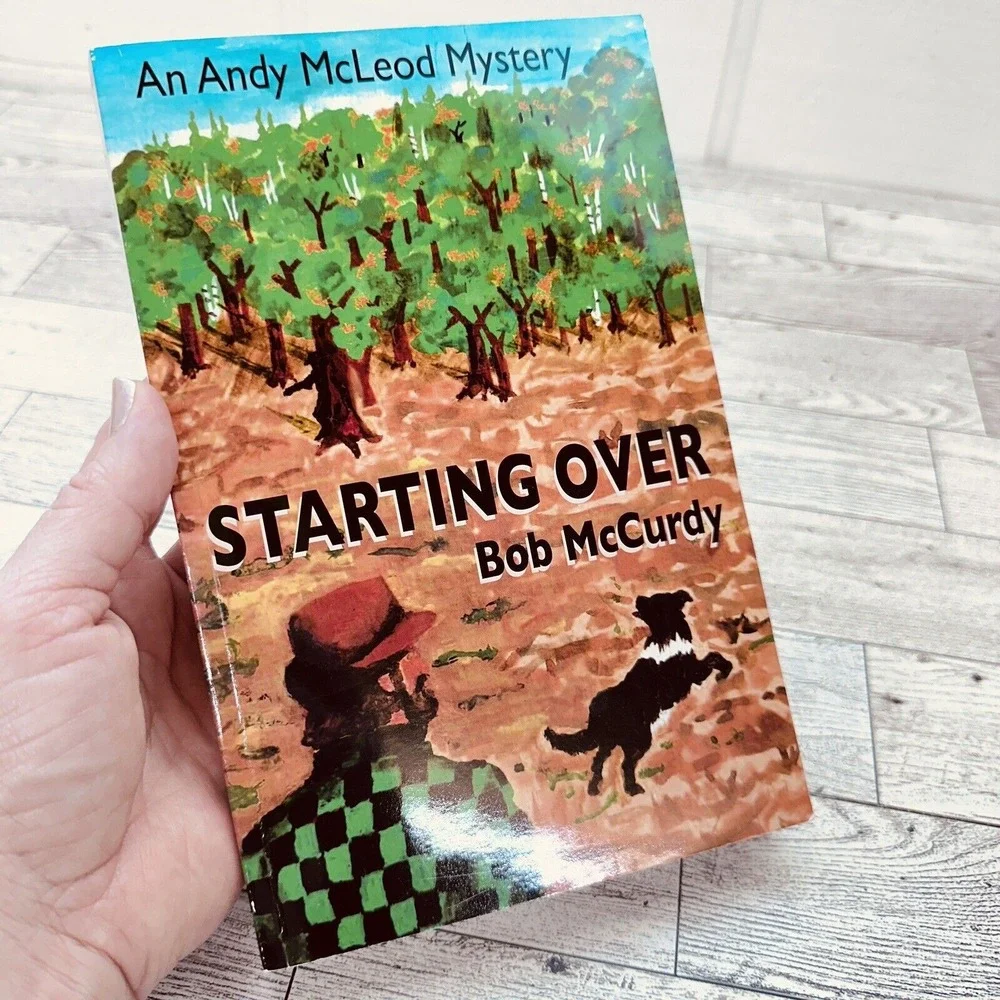 Starting‎ Over Bob McCurdy Andy McLeod Mystery SIGNED Trade Paperback
